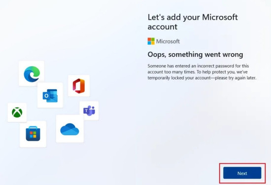 buoc 5 bam next khi thay man hinh ben duoi