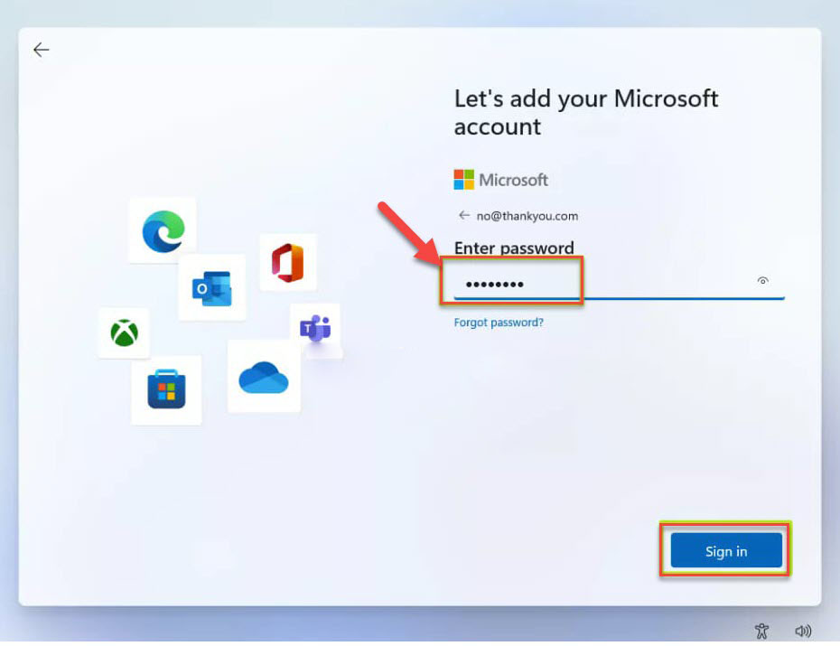 cach bo qua buoc nhap tai khoan microsoft khi cai windows 11 2