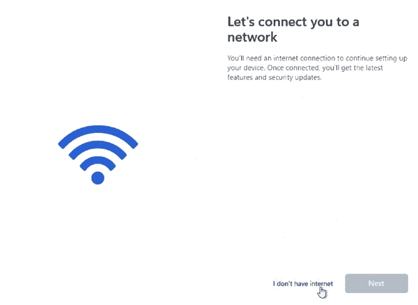 instalacia windows pripojenie k sieti
